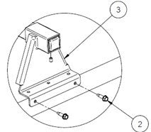 Steel Roof Bars - Screws On Side or On Top (2) (802) - Arvika