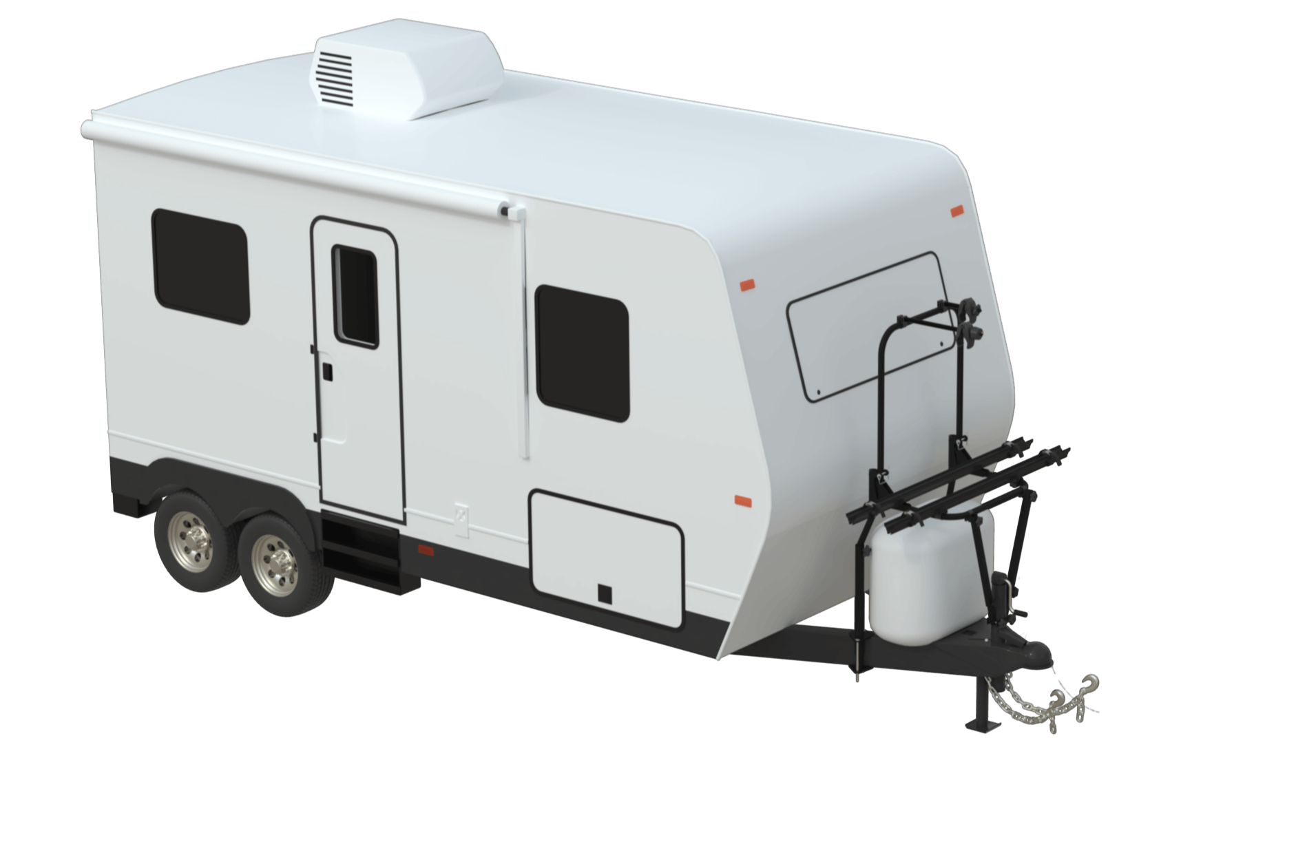 Trailer a frame bike rack sales