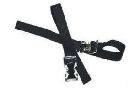 Arvika bike rack Ensemble 2 courroies de roue en nylon pour Fat Bike